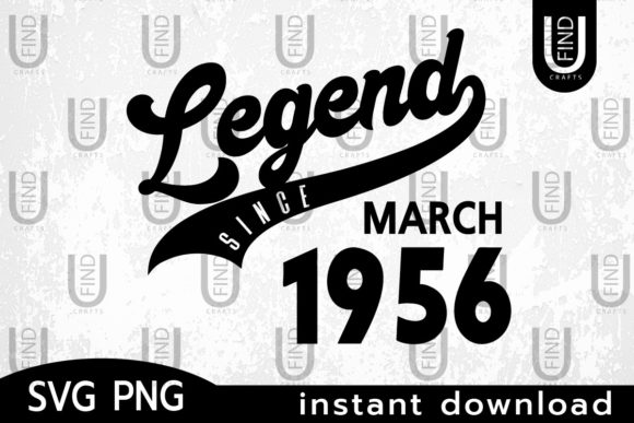 Vintage 1956, Legend Since March 1956