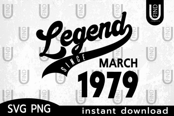 Vintage 1979, Legend Since March 1979