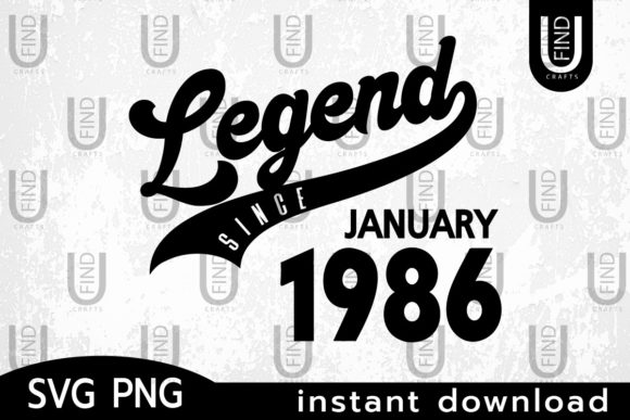 Vintage 1986, Legend Since January 1986